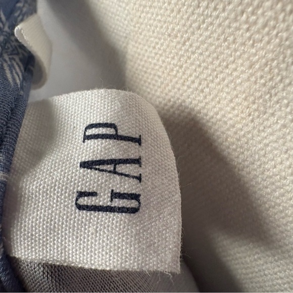 GAP Blue Patterned Midi Dress - Picture 3 of 4